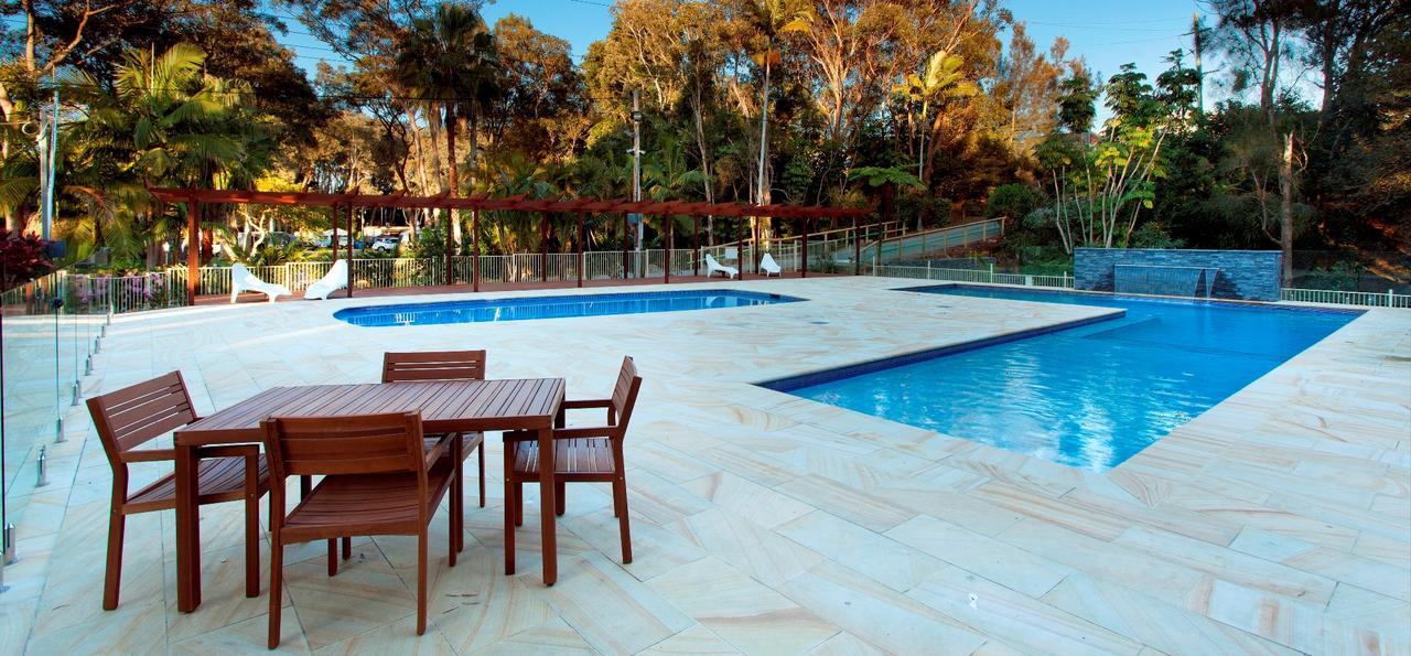 Sapphire Beach Holiday Park Bagian luar foto